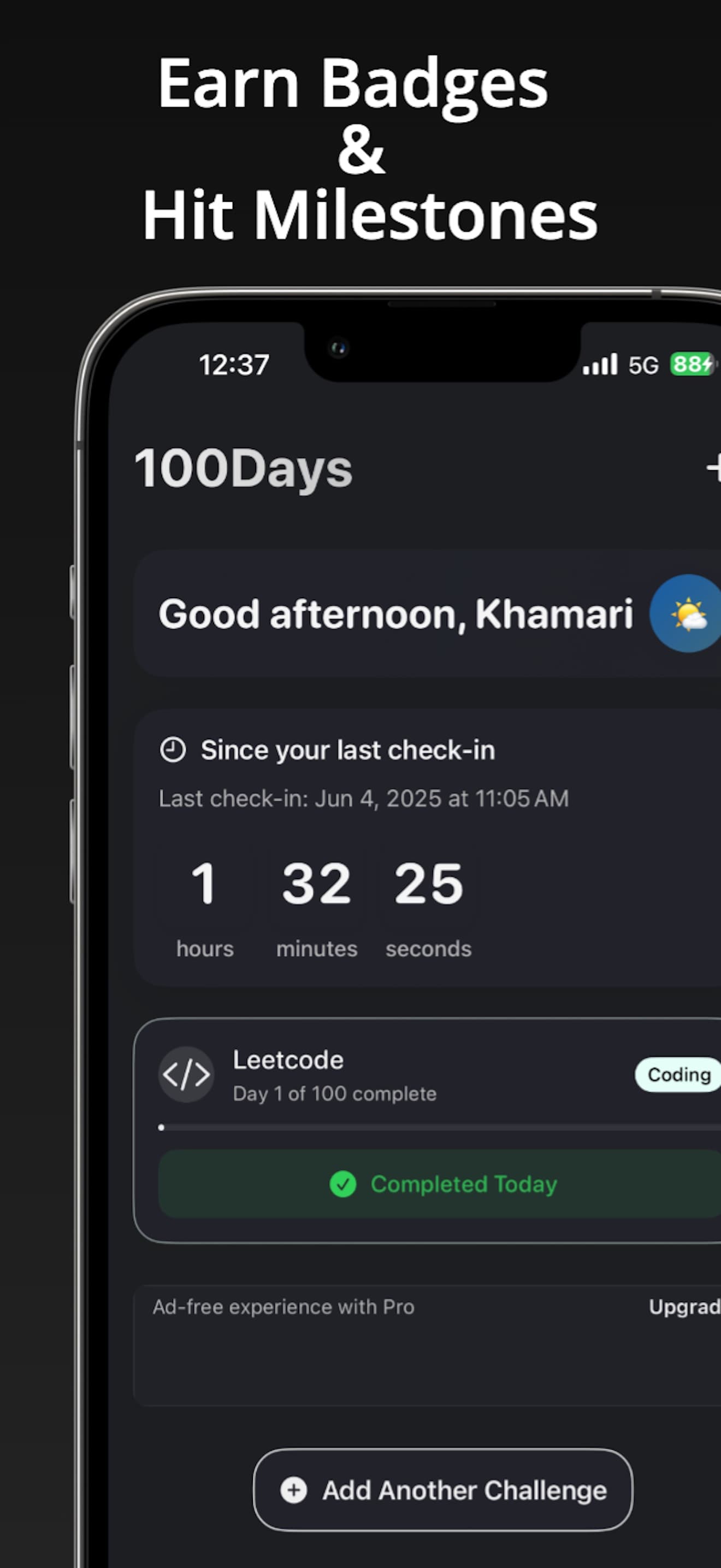 100Days App Preview 5